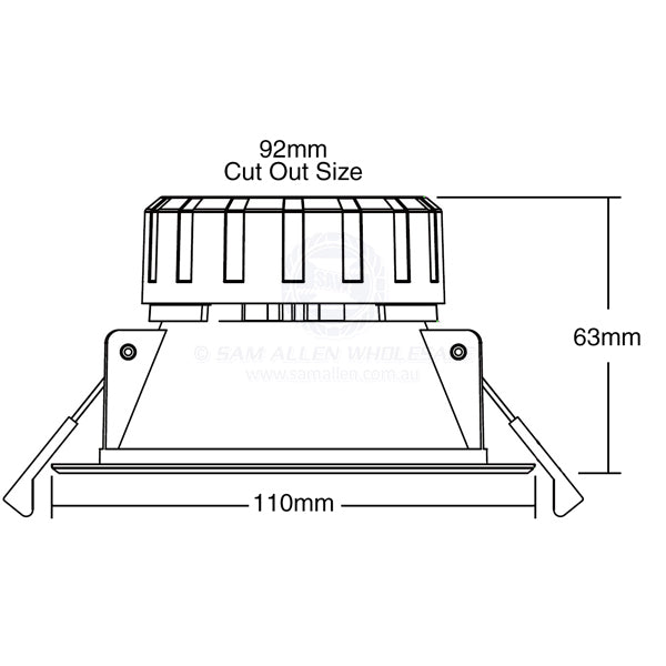 RELAXN LED - DOWN LIGHT KIT - RECESSED