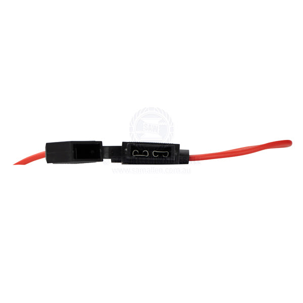 RELAXN BLADE FUSE HOLDER IN-LINE - WATERPROOF SUITS UP TO 30A STANDARD BLADE