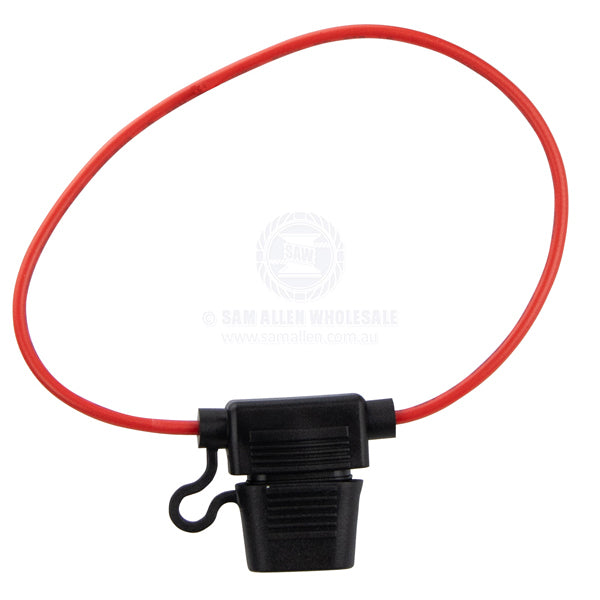 RELAXN BLADE FUSE HOLDER IN-LINE - WATER RESISTANT SUITS UP TO 30A STANDARD BLADE
