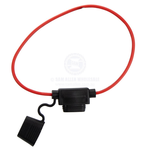 RELAXN BLADE FUSE HOLDER IN-LINE - WATER RESISTANT SUITS UP TO 30A STANDARD BLADE