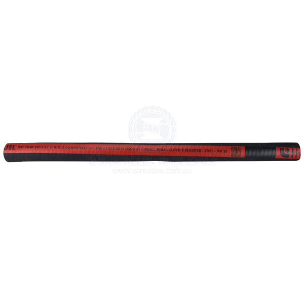 RUBBER FUEL DECK FILLER HOSE - SMOOTH SPIRAL