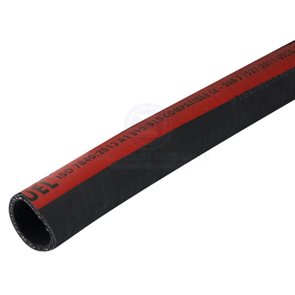 RUBBER FUEL DECK FILLER HOSE - SMOOTH SPIRAL