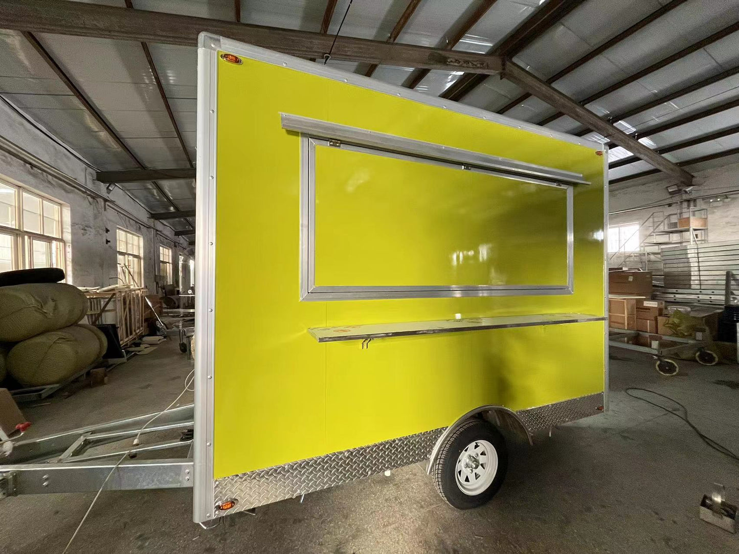 Food Trailer 3 x 2.1 metres Single Axle with Great Inclusions and Colours