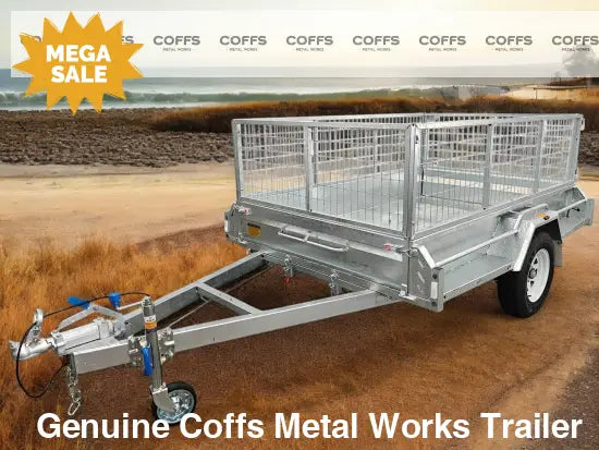 7x4 CCT Box Trailers Premium Model Ultra Heavy-Duty 1400KG For Sale Box Trailer