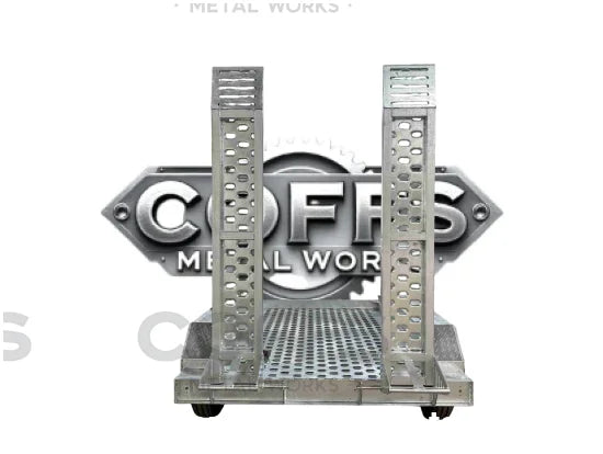 7x4 mini plant trailer 3500kg Galvanised plant trailer