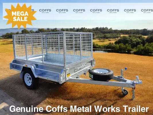 7x5 CCT Box Trailers Premium Model Ultra Heavy-Duty 750KG For Sale Box Trailer