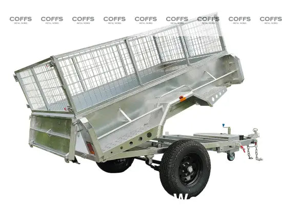 8×5 Hydraulic Box Trailer For Sale ATM-1800KG tipper hydraulic