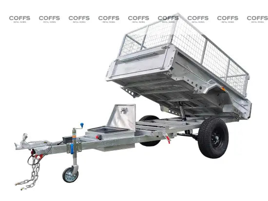 8×5 Hydraulic Box Trailer For Sale ATM-1800KG tipper hydraulic