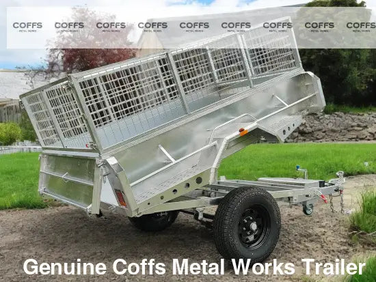 8×5 Hydraulic Box Trailer For Sale ATM-1800KG tipper hydraulic