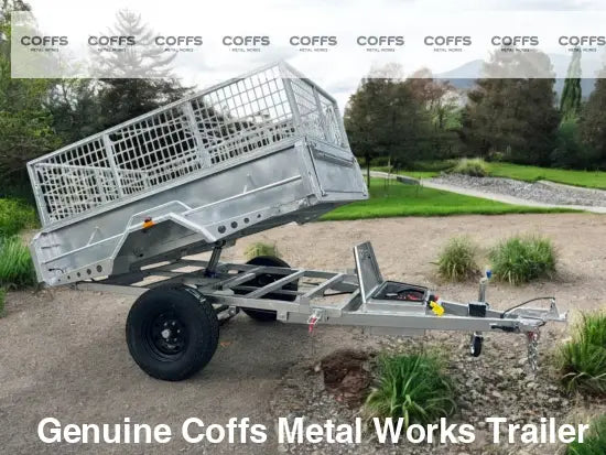 8×5 Hydraulic Box Trailer For Sale ATM-1800KG tipper hydraulic