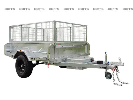 8×5 Hydraulic Box Trailer For Sale ATM-1800KG tipper hydraulic