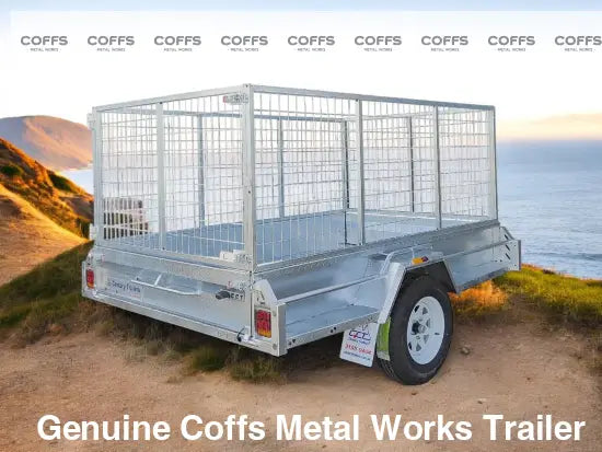 8×5 Premium Tilt Box Trailer With 7 Leaf Springs and Jockey Wheel ATM-750kg For Sale www.genuinecct.com Box Trailer