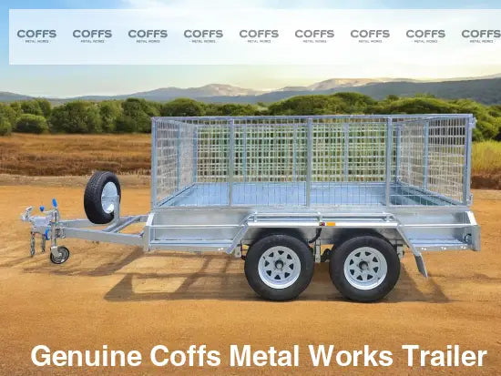 8×5 Tandem Box Trailer – ATM 2800kg / 3200kg | CCT Box Trailer