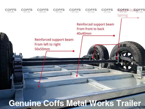 8×5 Tandem Box Trailer – ATM 2800kg / 3200kg | CCT Box Trailer
