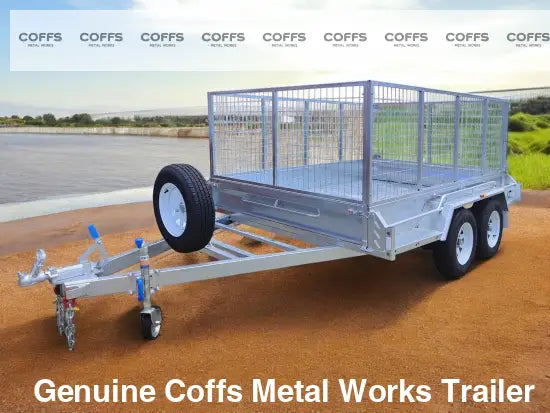 8×6 Tandem Box Trailer ATM-2000kg For Sale With 8 inch Jockey Wheel/ 1800mm Drawbar/ Full-length Side Steps Box Trailer