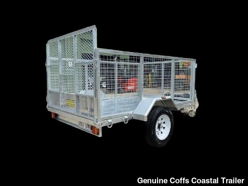 8 x 5 ft Tilting Motorbike / ATV / Flat Deck Trailer – ATM 750kg ATV
