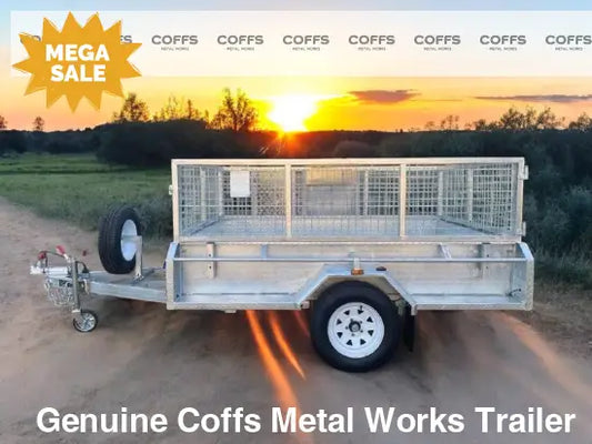 8 x 6 ft Ultra Premium Heavy Duty Hi Side Box Trailer – ATM 1500kg Box Trailer