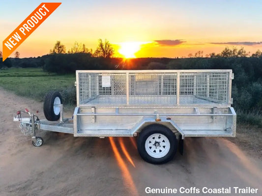 8 x 6 ft Ultra Premium Heavy Duty Hi Side Box Trailer – ATM 1500kg Box Trailer