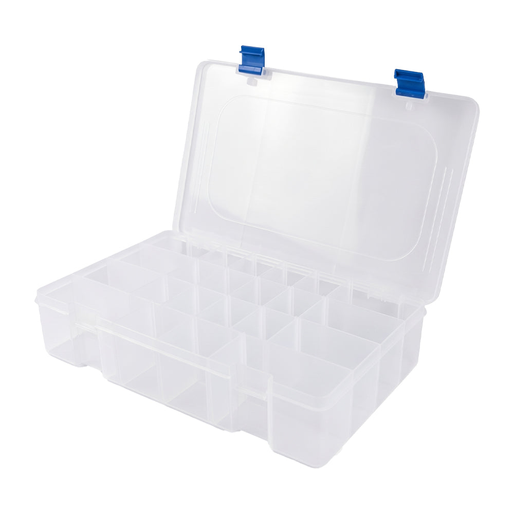 VIPER PRO SERIES CLEAR PLASTIC TACKLE BOX – LARGE | Coffs Metal Works