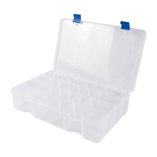 VIPER PRO SERIES CLEAR PLASTIC TACKLE BOX – LARGE | Coffs Metal Works