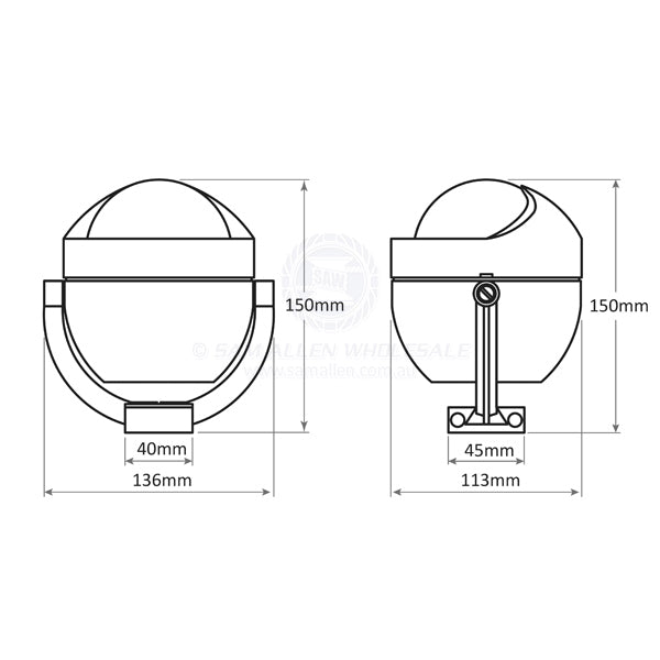 COMPASS C12 - BRACKET MOUNT