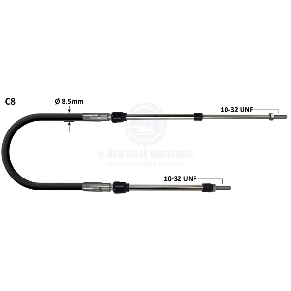 ULTRAFLEX ENGINE CONTROL CABLES - C8