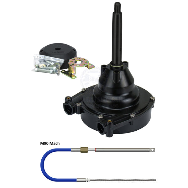 ULTRAFLEX MECHANICAL STEERING KITS - HIGH PERFORMANCE - NON-FEEDBACK PLANETARY HELM - T93ZT