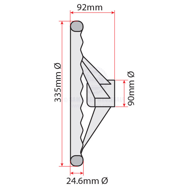 ULTRAFLEX STEERING WHEELS - THERMOPLASTIC V32B
