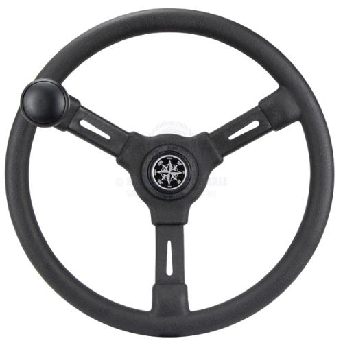 STEERING WHEEL - RIVIERA WITH KNOB boat seats