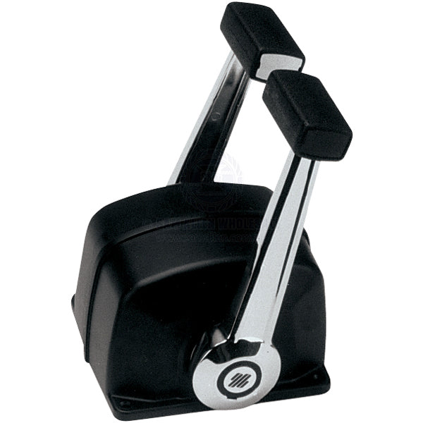 ULTRAFLEX ENGINE CONTROL - TOP MOUNT - DUAL FUNCTION - BLACK POWDER COATED - B73, B74, B77 & B79