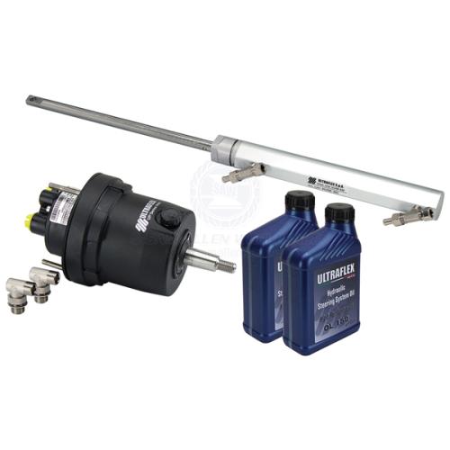 ULTRAFLEX HYDRAULIC STEERING KIT - OUTBOARD SIDE MOUNT - HYCO OBS - UC68 CYLINDER blowers