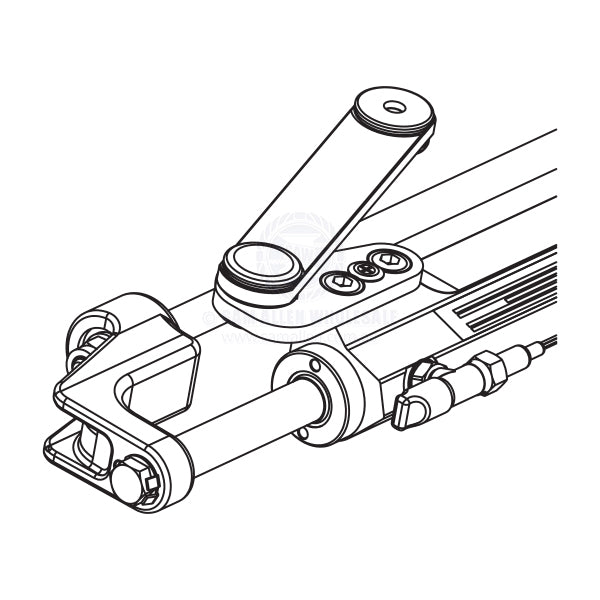 ULTRAFLEX HYDRAULIC STEERING KITS - 300HP NAUTECH 1 - UC128-OBF WITHOUT HOSE (A)