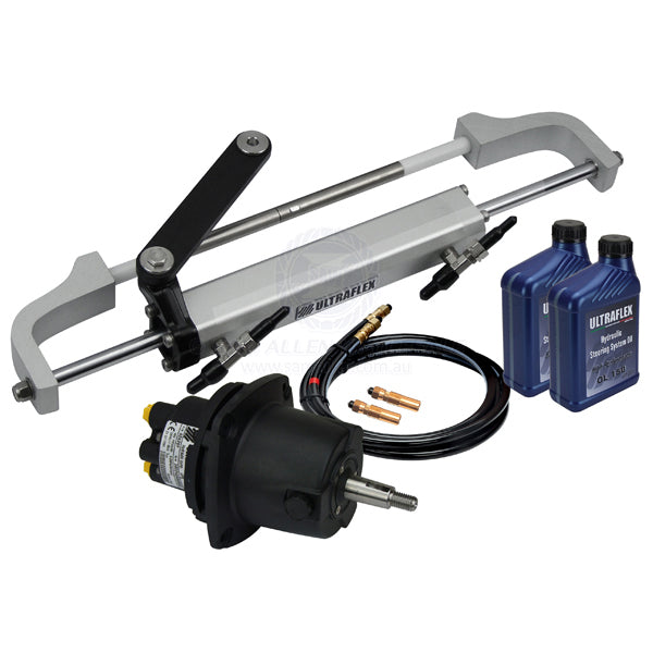 ULTRAFLEX HYDRAULIC STEERING KIT - 115HP GOTECH - UC81-OBF