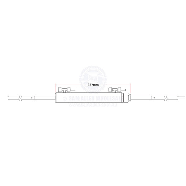 ULTRAFLEX HYDRAULIC CYLINDER - STERNDRIVE UC133-IOB