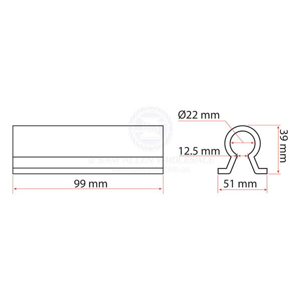 RELAXN OUTBOARD STEERING LOCK SET