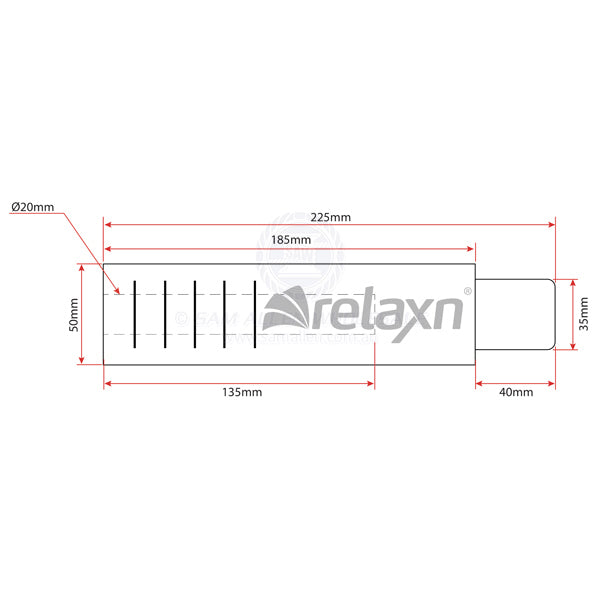 RELAXN OUTBOARD TILT / TRIM MOTOR SUPPORT HIGH HP