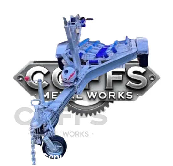 8m Aluminium Genuine CMW Trailer Aluminum Boat Trailer