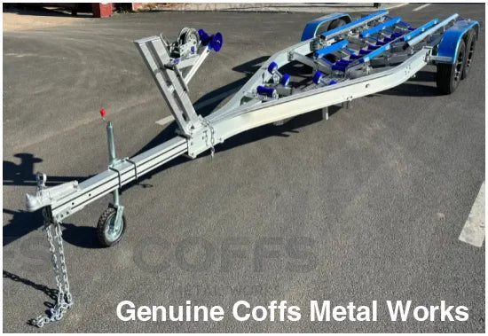 8m Aluminium Genuine CMW Trailer Aluminum Boat Trailer