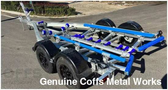 8m Aluminium Genuine CMW Trailer Aluminum Boat Trailer