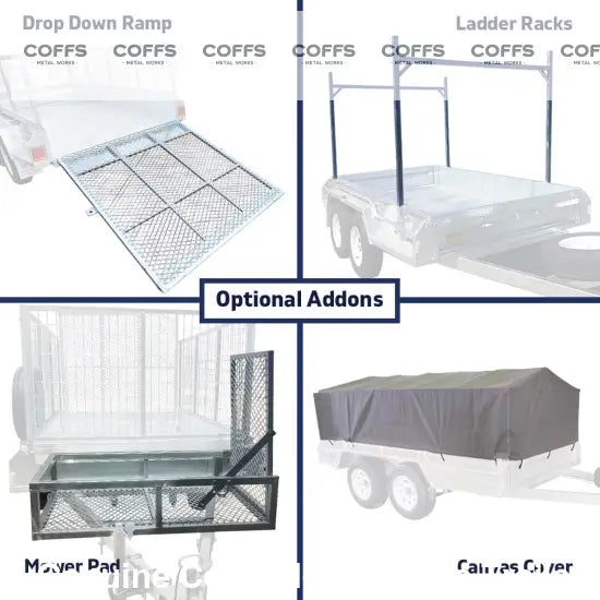 8x5 CCT Box Trailers Premium Model Ultra Heavy-Duty 1400KG For Sale Box Trailer