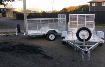 8 x 5 FT ATV 750KG ATM Trailer with Full Ramp pick up
