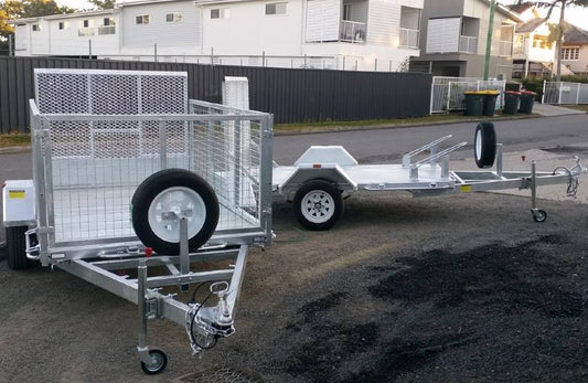 8 x 5 FT ATV 750KG ATM Trailer with Full Ramp pick up