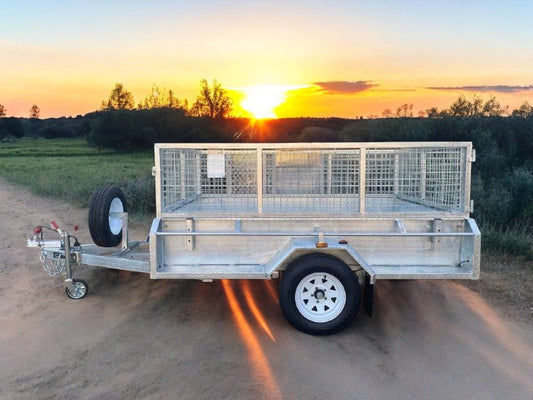 8 x 6 ft Ultra-Premium Heavy Duty Hi-Side Box Trailer – ATM 1500kg