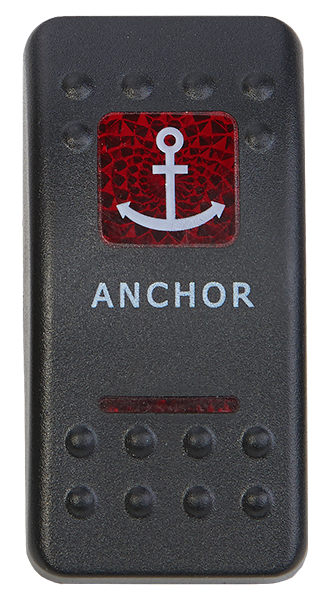Anchor Up/Down Led Switch Cover For Switch 90018/ 90019/ 90020/ 90021 | Coffs Metal Works
