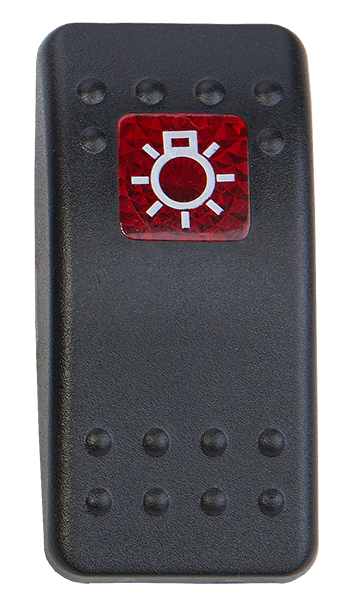 Exterior Lights Indicator Led Swtch Cover For Switch 90018/ 90019/ 90020/ 90021 | Coffs Metal Works