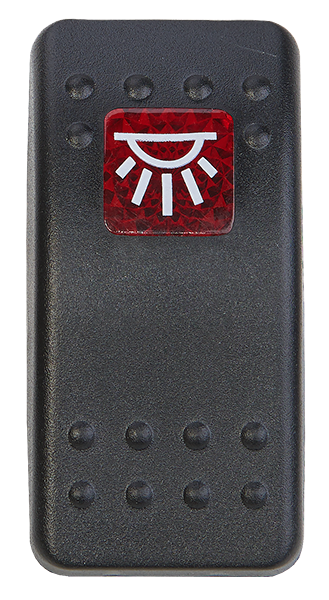 Interior Lights Indicator Led Switch Cover For Switch 90018/ 90019/ 90020/ 90021 | Coffs Metal Works