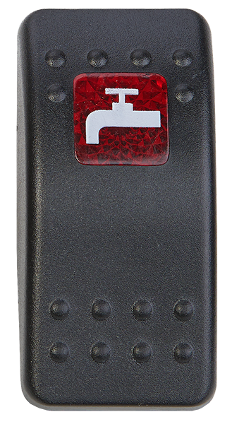 Water Pump Indicator Led Switch Cover For Switch 90018/ 90019/ 90020/ 90021 | Coffs Metal Works