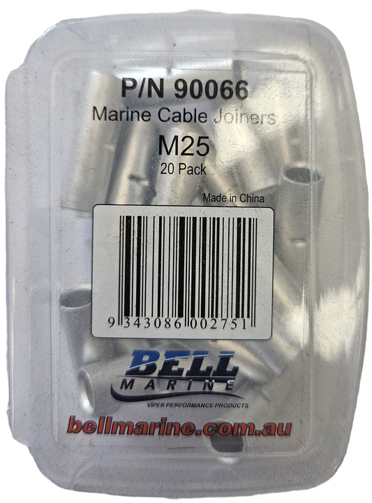 Viper Pro Series Cable Joiners M25 Tinned Copper - 20 Pack | Coffs Metal Works