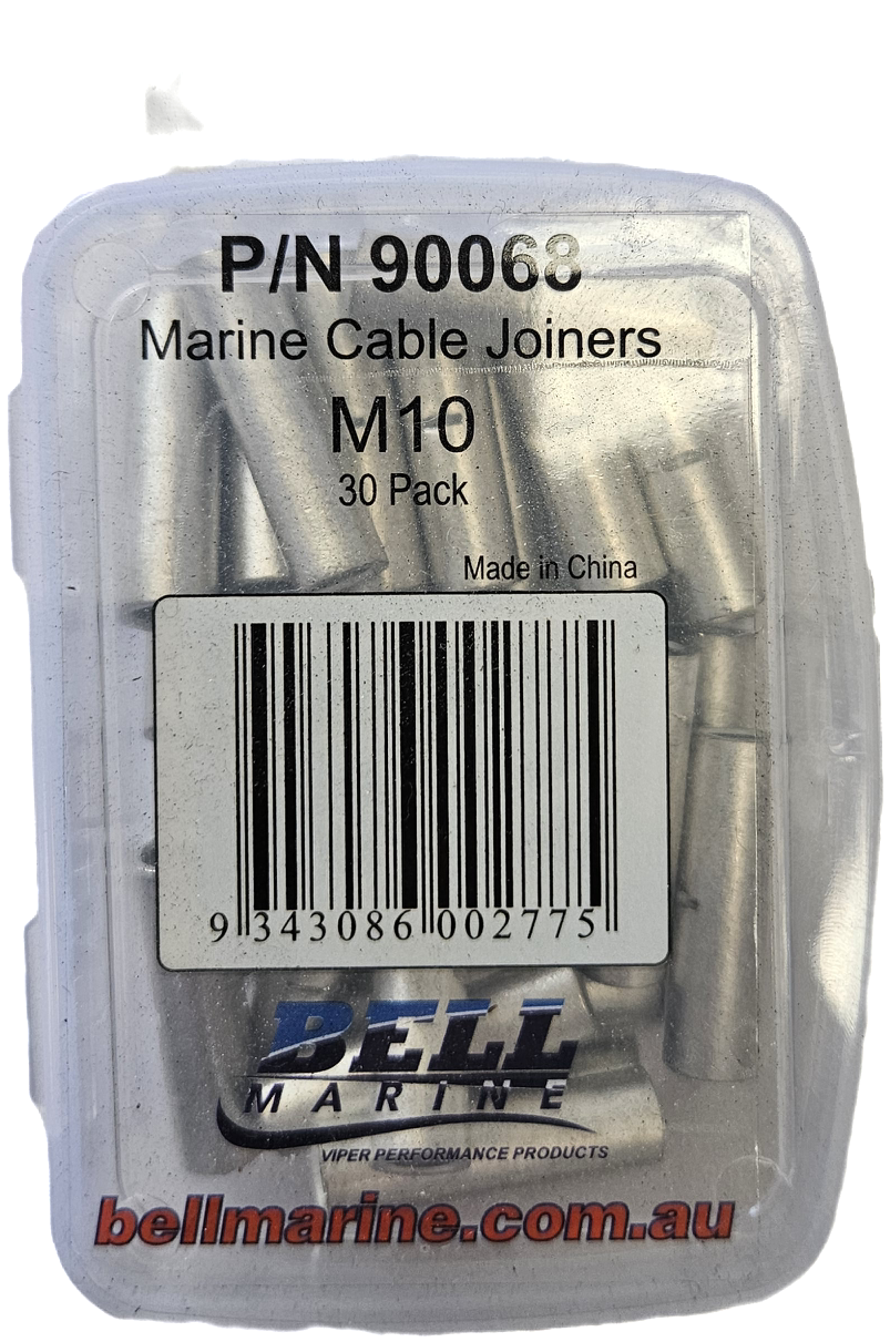 Viper Pro Series Cable Joiners M10 Tinned Copper - 30 Pack | Coffs Metal Works