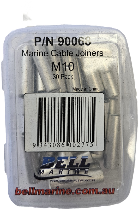 Viper Pro Series Cable Joiners M10 Tinned Copper - 30 Pack | Coffs Metal Works